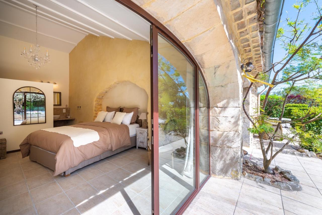 Maison D'Hotes Les Caroubiers Montsegur-sur-Lauzon Luaran gambar