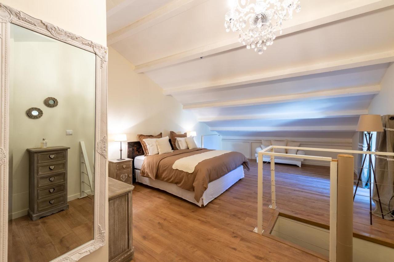 Maison D'Hotes Les Caroubiers Montsegur-sur-Lauzon Bilik gambar